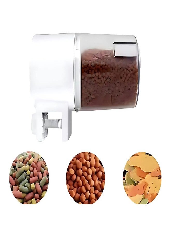PET FUN SOBO DA-08 Automatic Fish Feeder | Timed Auto Food Dispensers for Aquarium Tank | Adjustable Feeding Intervals (8H/12H/24H) | 60g & 100g Snack Box | Large Capacity (Batteries Not Included) - Image 5